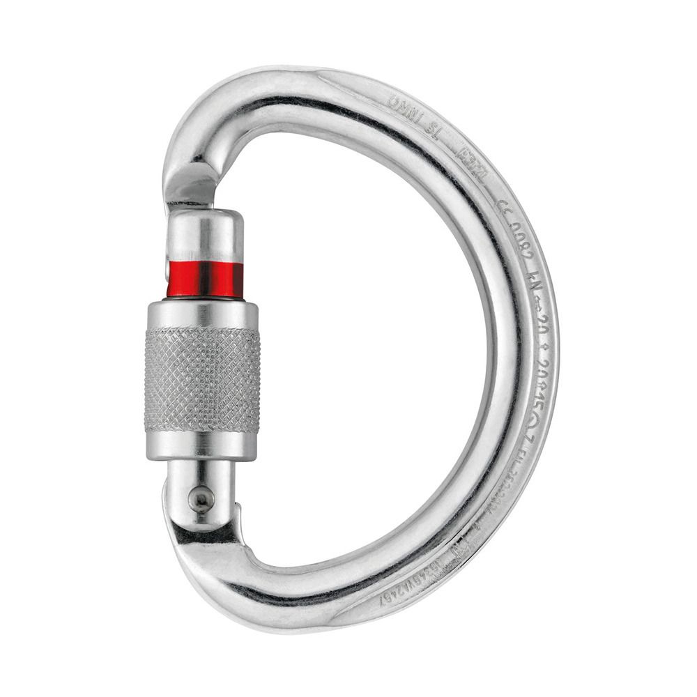 Petzl OMNI - Mousqueton gris