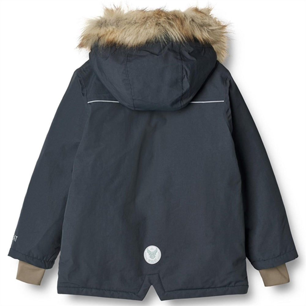 Jakke Kasper Tech Dark Blue - Wheat → Luksusbaby.dk