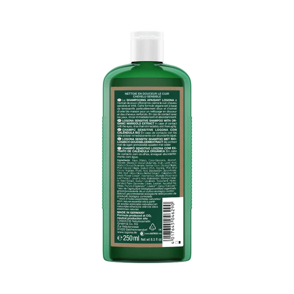 Logona Shampoing Apaisant au Calendula 250ml