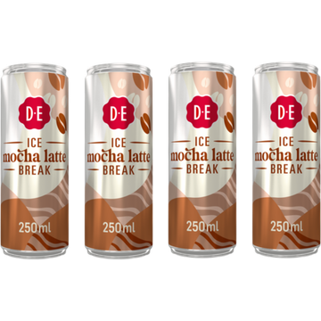 Douwe Egberts Ice Coffee Ice Mocha Latte 4 x 250ml