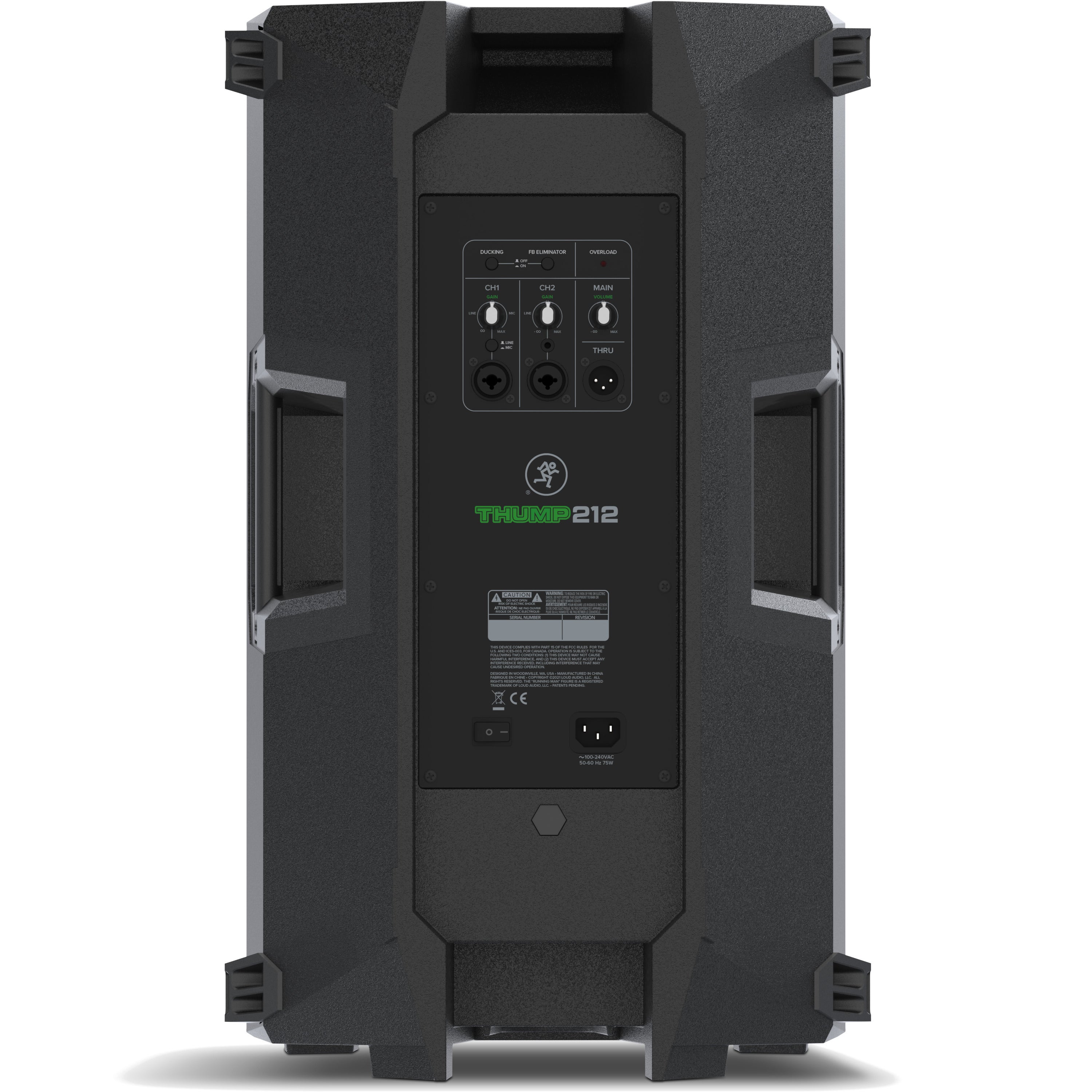 Mackie Thump212 12 inch 1400W actieve fullrange speaker