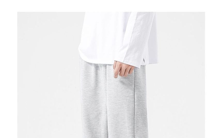 CosmoCorner - Rechte cropped joggingbroek