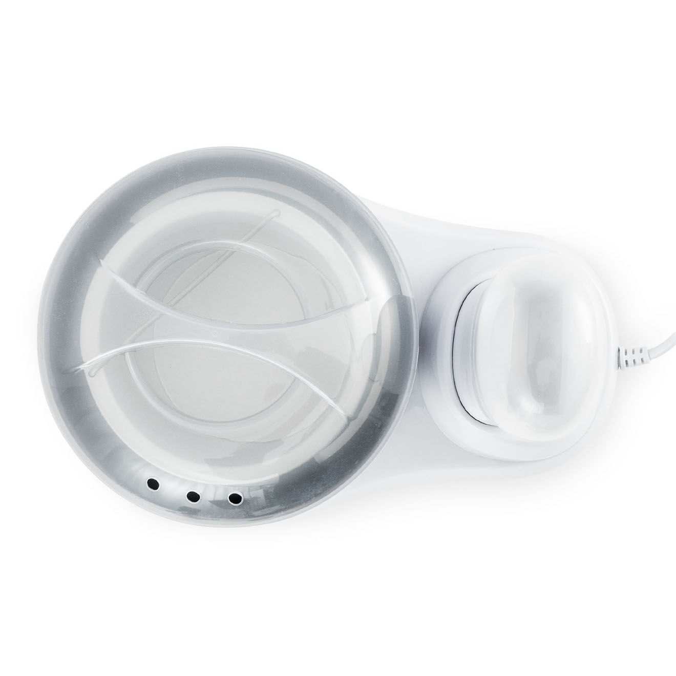 Yoghi Combiné chauffe cartouche et cire gris/blanc