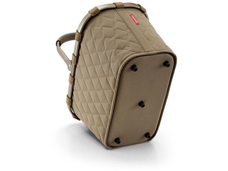 Reisenthel Einkaufskorb Carrybag Rhombus Olive Stillvoller Einkaufskorb für den täglichen Einkauf
