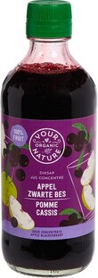 Your Organic Nature Appel Zwarte Bes Diksap 400ML