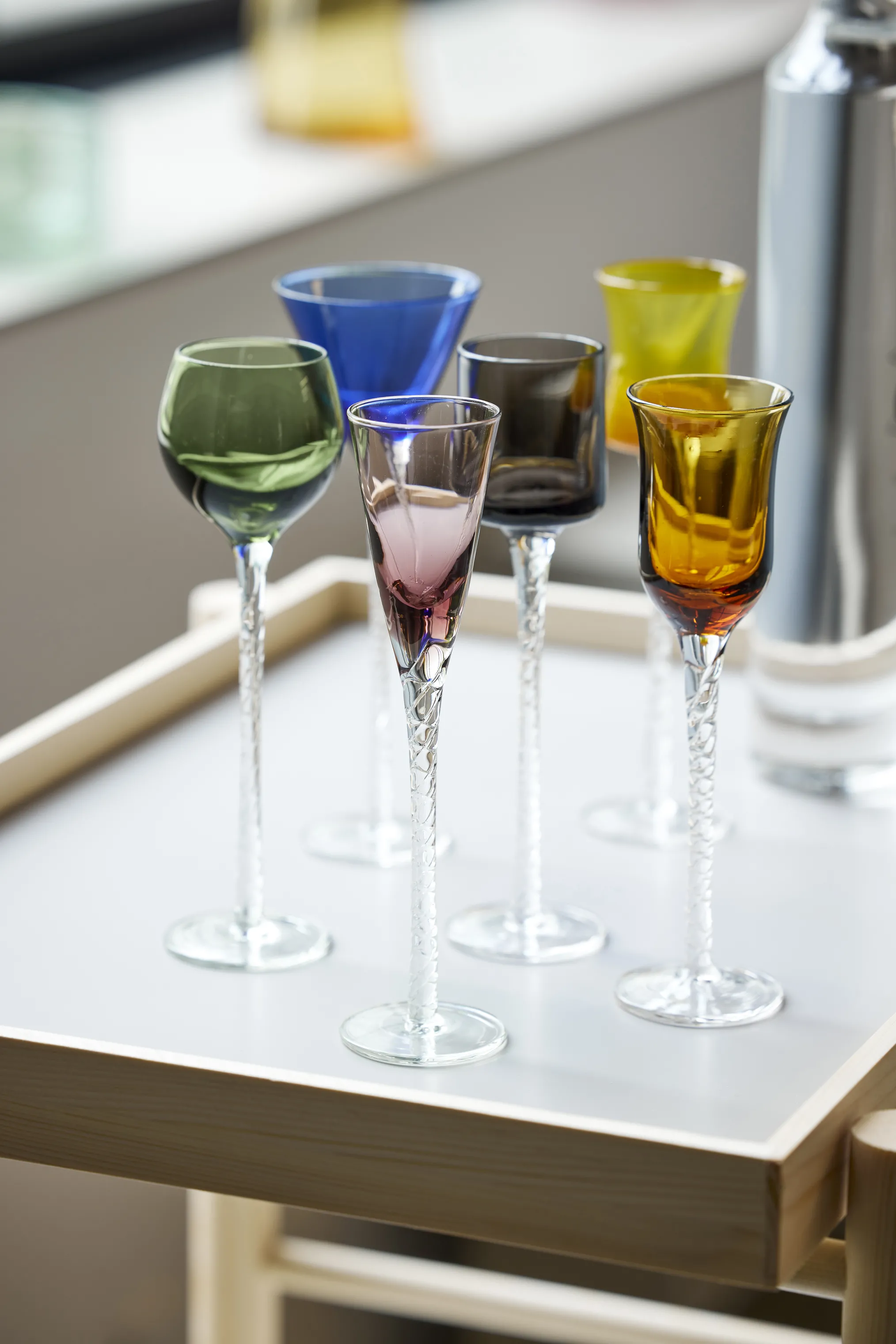 Lyngby Glas London Snapseglas - 6 stk.