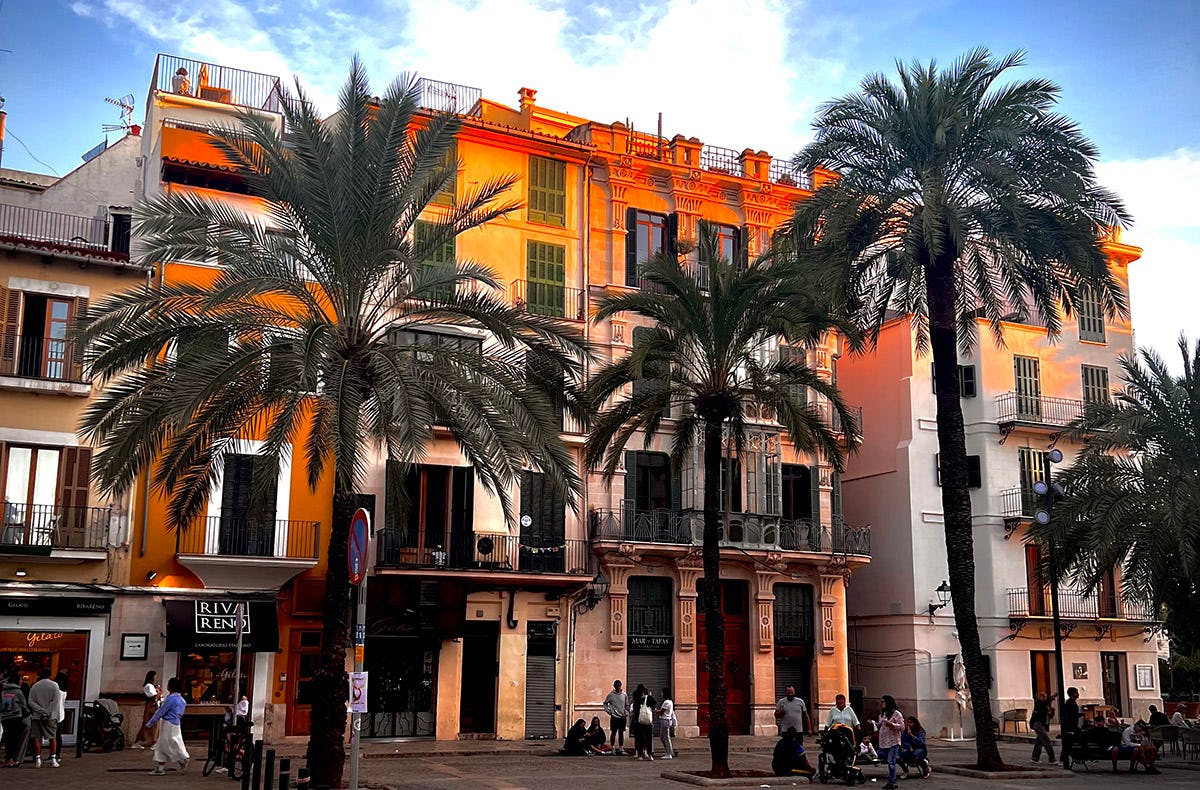 Stadtführung durch Palma de Mallorca bei Nacht für 2