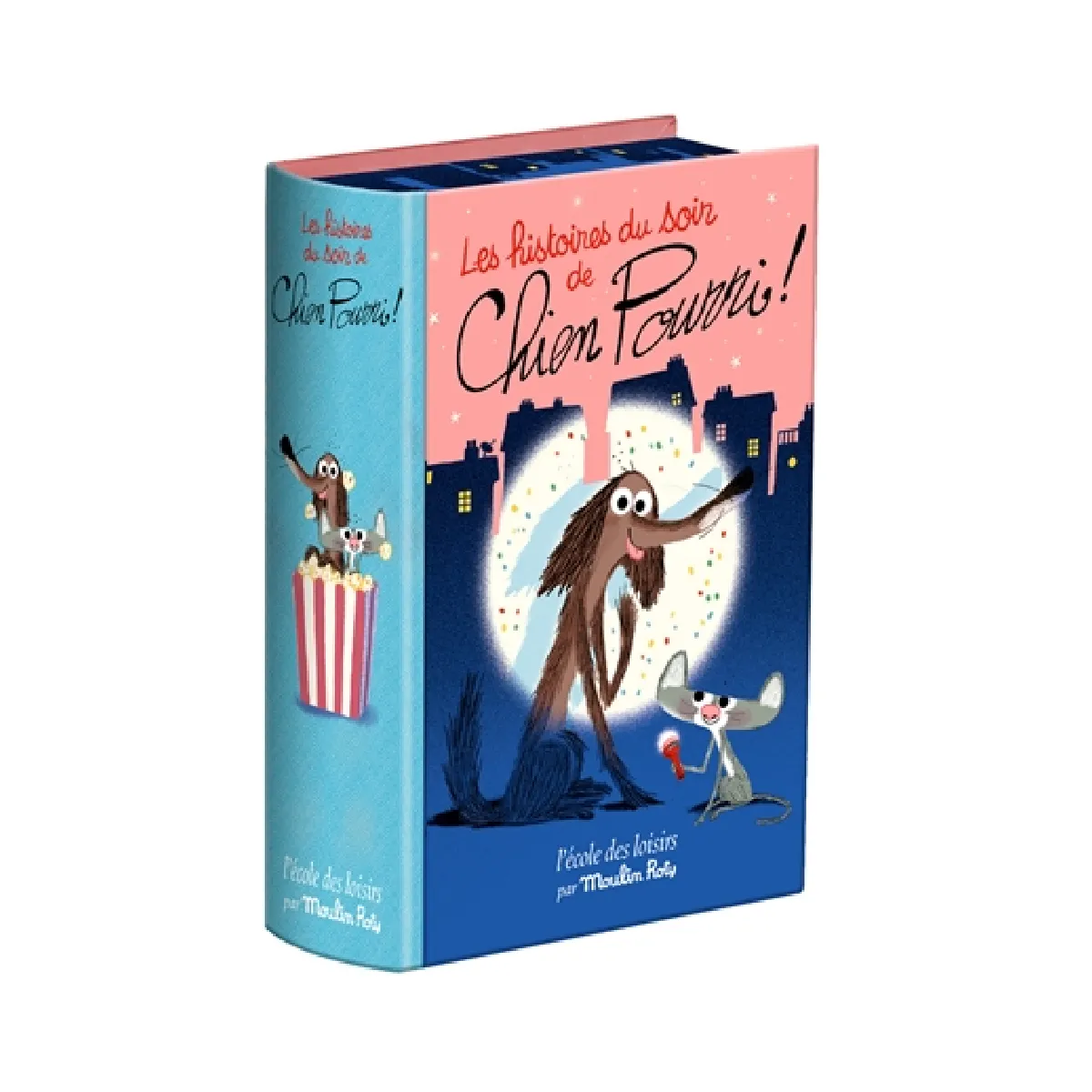 Mon coffret à histoires Chien Pourri : 5 histoires à projeter