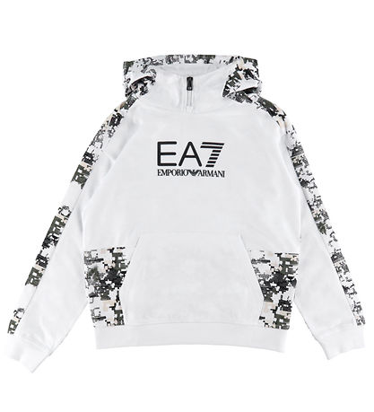EA7 H?ttetr?je - Fancy White m. Sort