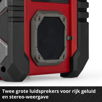 Einhell 18V bouwradio TE-CR 18 Li DAB /FM/BT (Zonder accu)