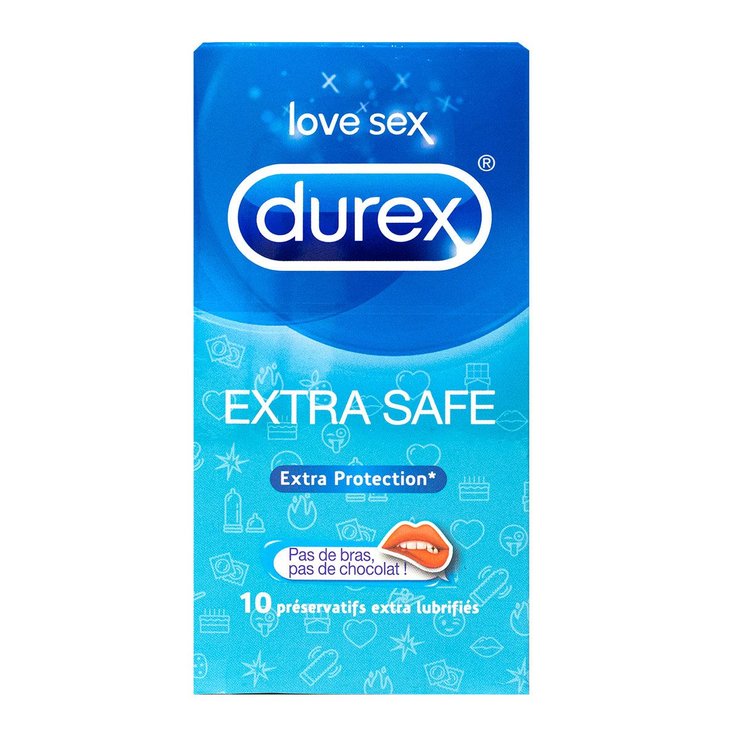 Extra Safe 10 préservatifs