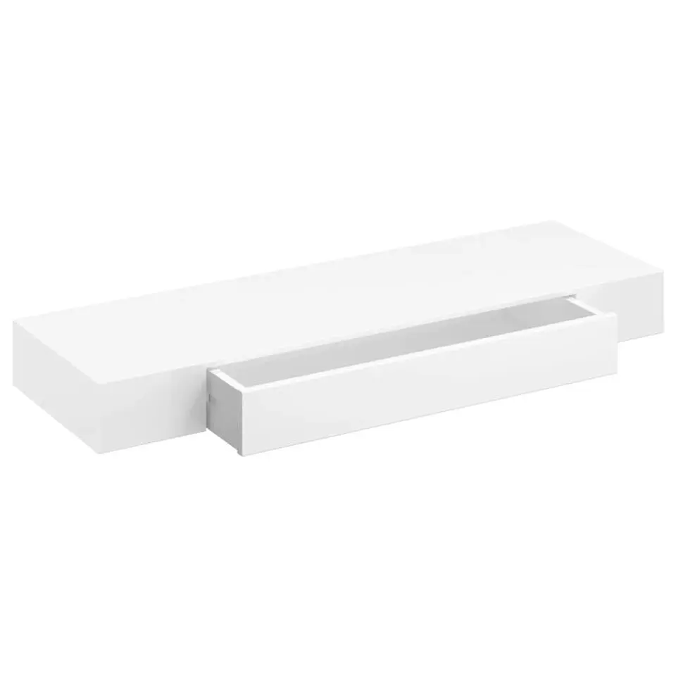 vidaXL - Wandplank - Wit - MDF