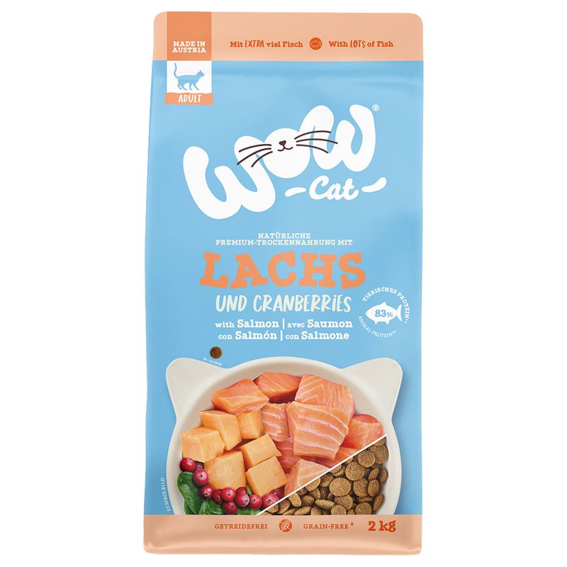WOW Cat Adult saumon pour chat