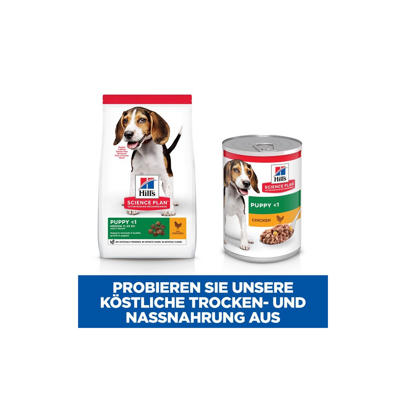 Hill's Science Plan Nassfutter Hund Welpe Huhn 12x370 g
