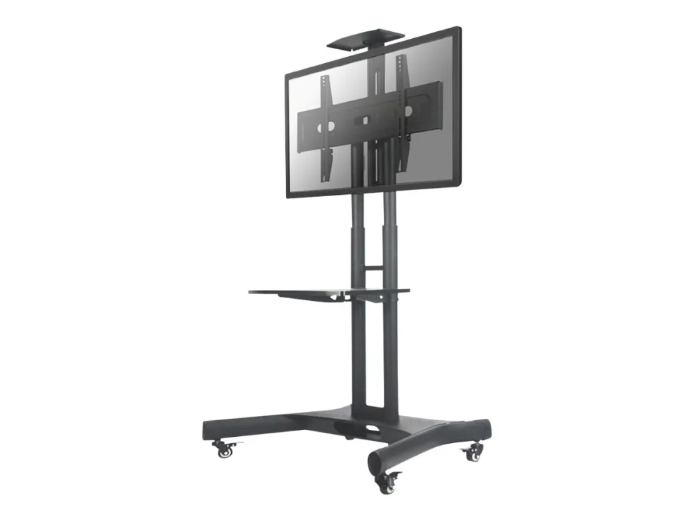 Neomounts NM-M1700 - Vogn med hjul - for LCD display - sort - skærmstørrelse: 32