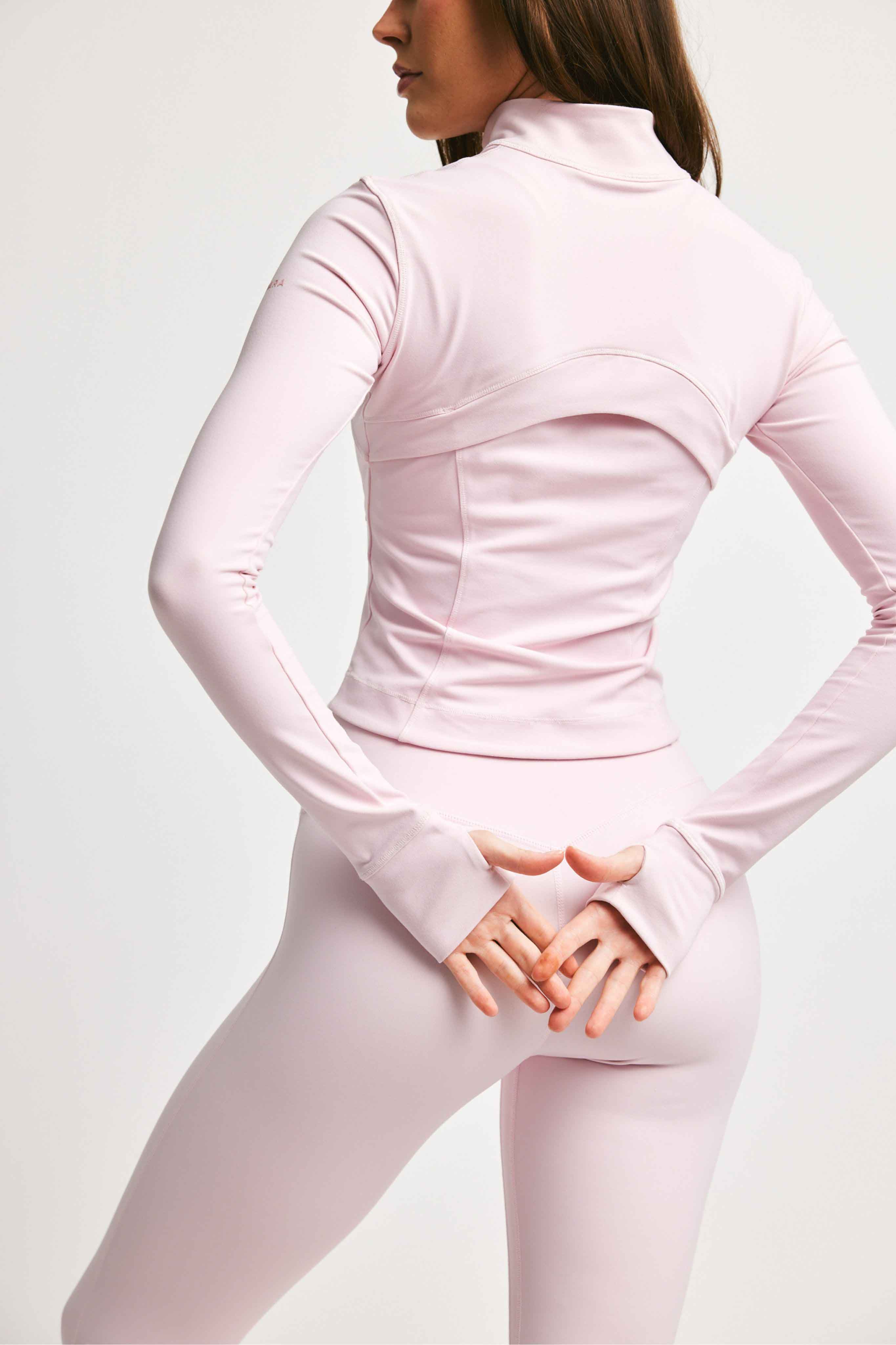 Sculptluxe Zip Jacket Dame 007/Millennial Pink