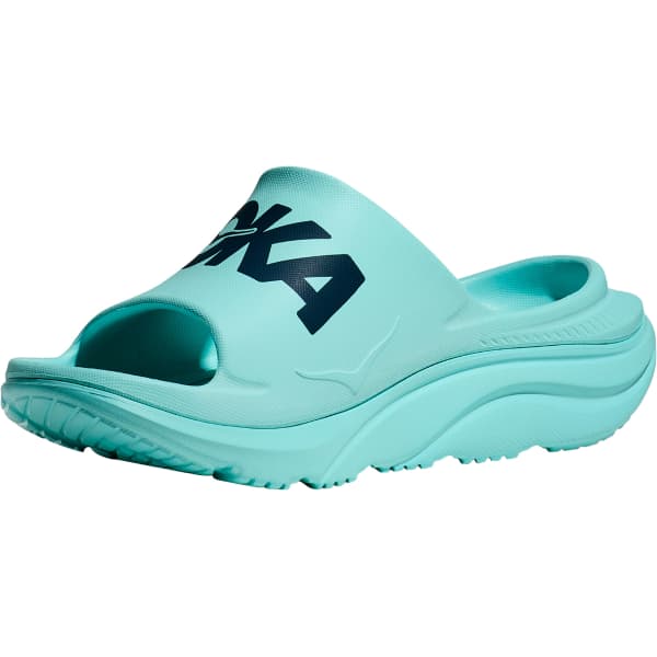 Sandale de récupération HOKA ONE ONE ORA ATHLETIC SLIDE CLOUDLESS / STORMY SKIES