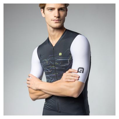 Maillot Manches Courtes Alé Megabyte Noir