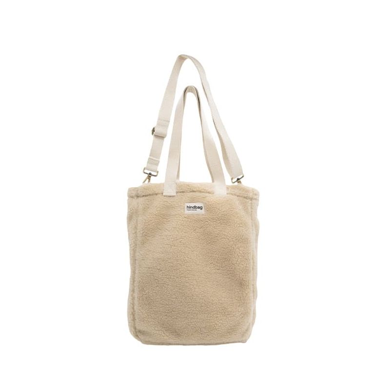 Sac shopping Paul 38cm Teddy Beige