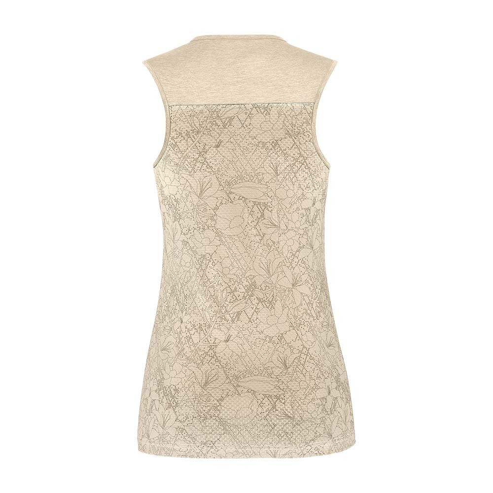 Salewa PUEZ GRAPHIC DRY - Débardeur Femme oatmeal melange