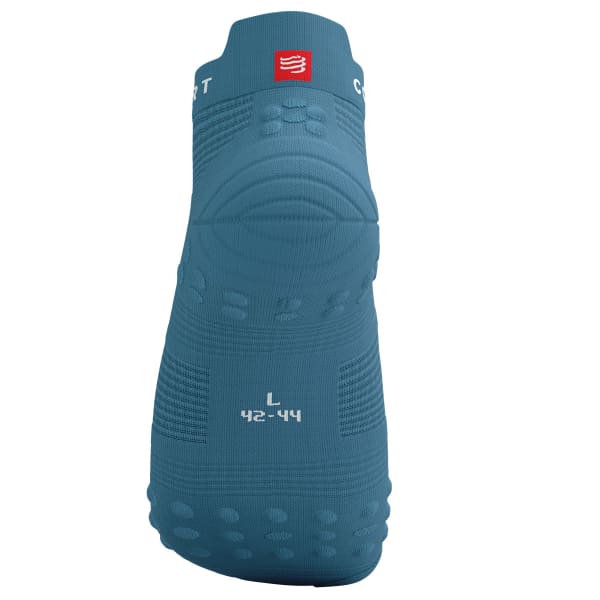 Chaussette running COMPRESSPORT PRO RACING SOCKS V4.0 RUN LOW NIAGARA BLUE/WHITE
