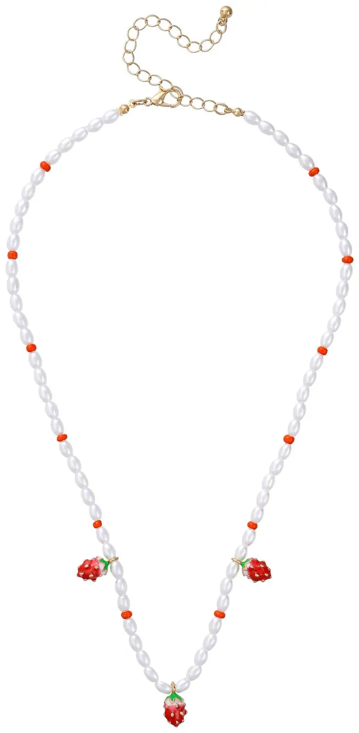Kette - Pearly Strawberry