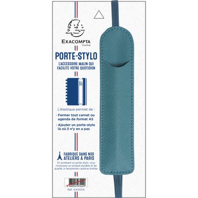 Exacompta Kaa - Etui à stylo avec fermeture élastique
