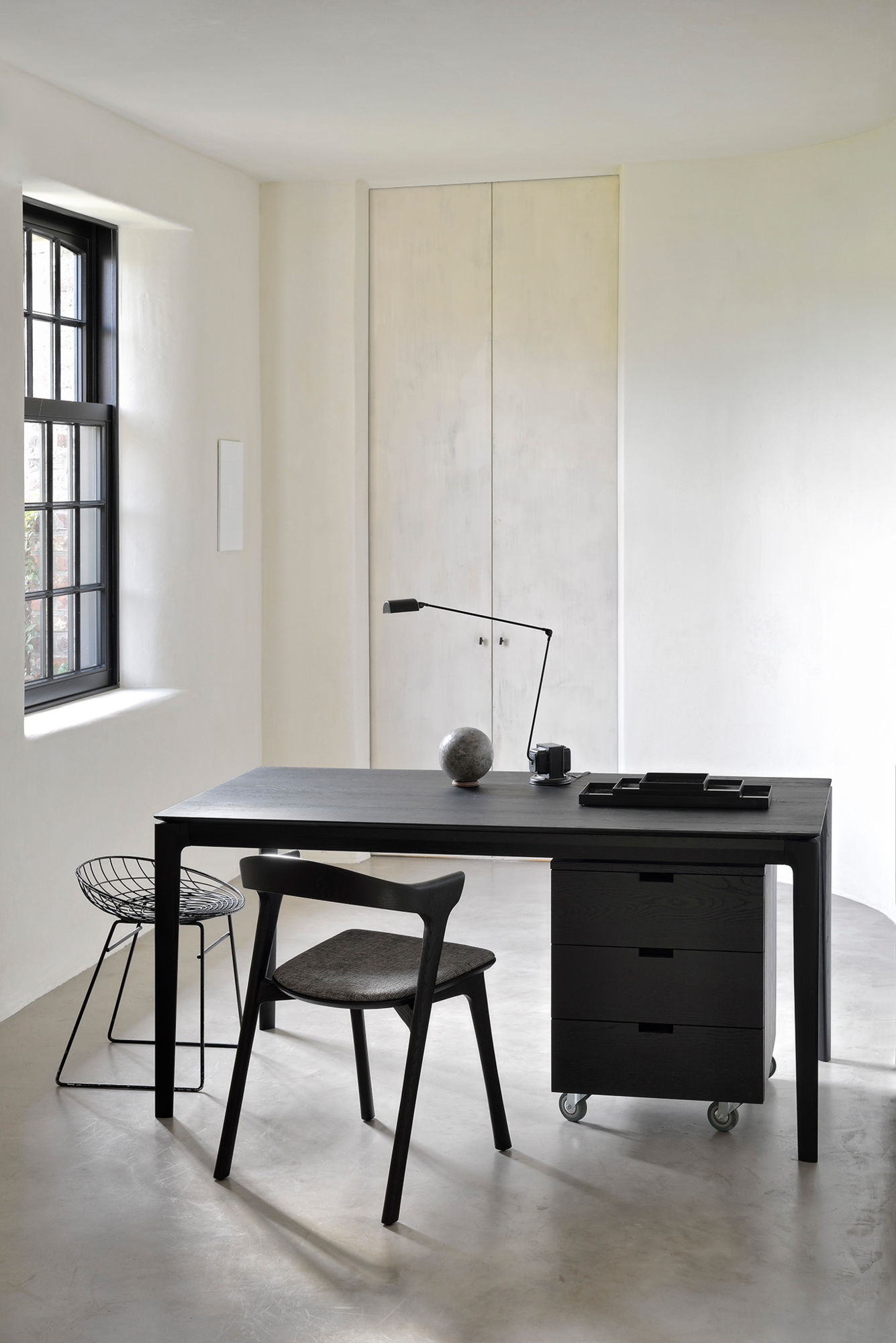 Tafel Bok 240X100 - eiken zwart