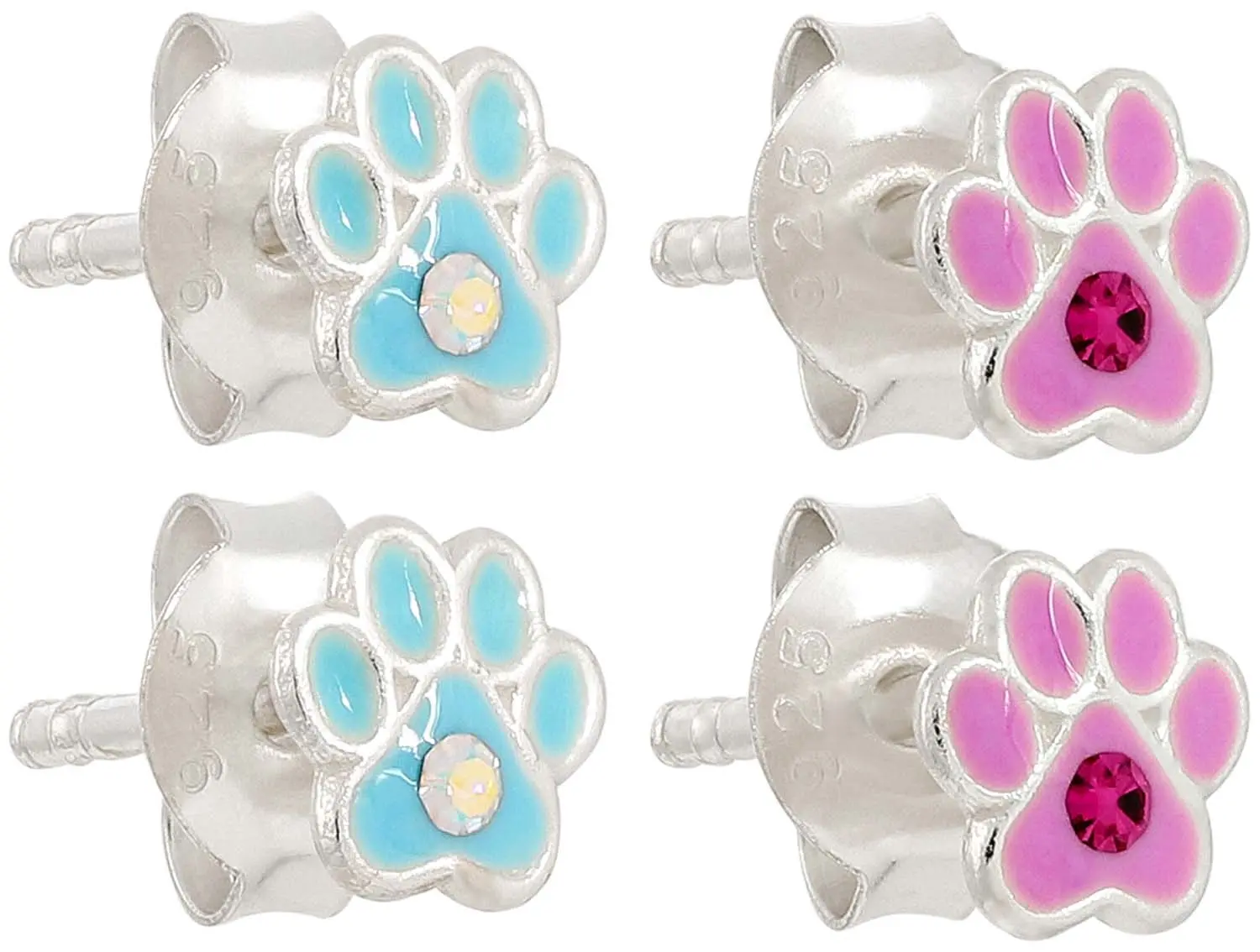 Ohrstecker-Set - Sparkling Paws