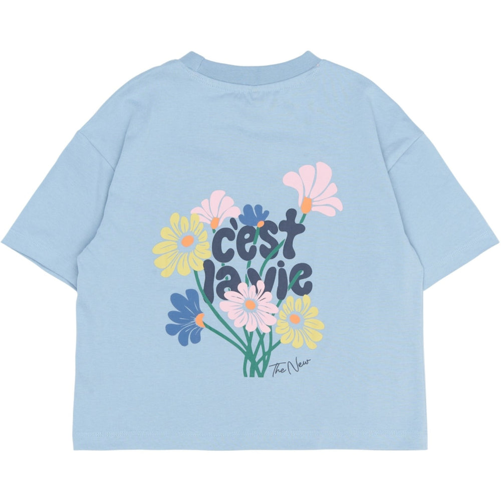Køb The New Forever Blue Tnsandra Os S_S Tee