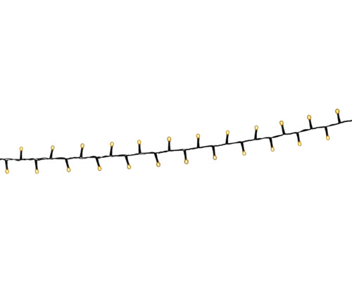 Lafiora LED-lichtsnoer, 30 m + 5 m aansluitdraad, 1000 LED's, warm wit licht