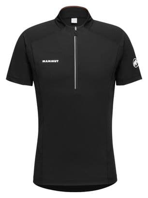 Maillot Manches Courtes Mammut Aenergy Half Zip Noir
