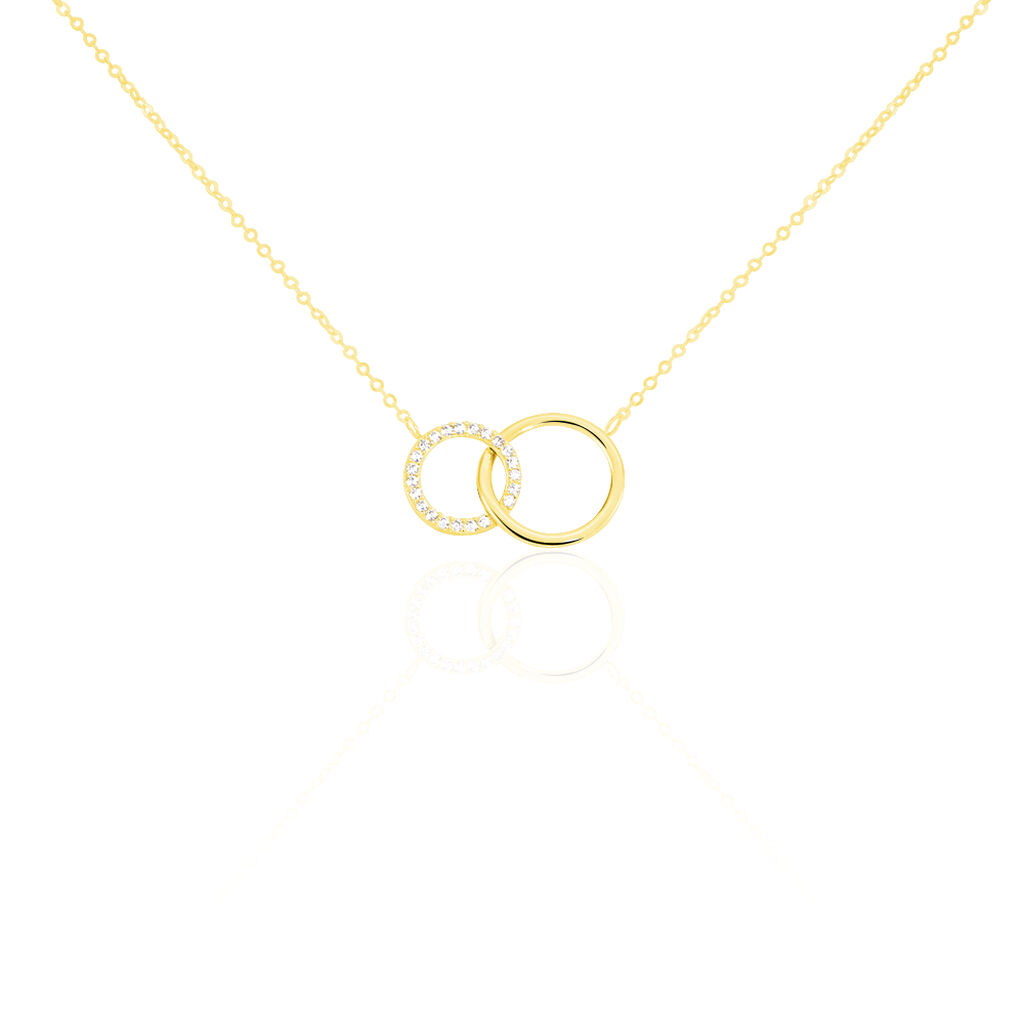 Collier Or Jaune Nesrine Oxydes