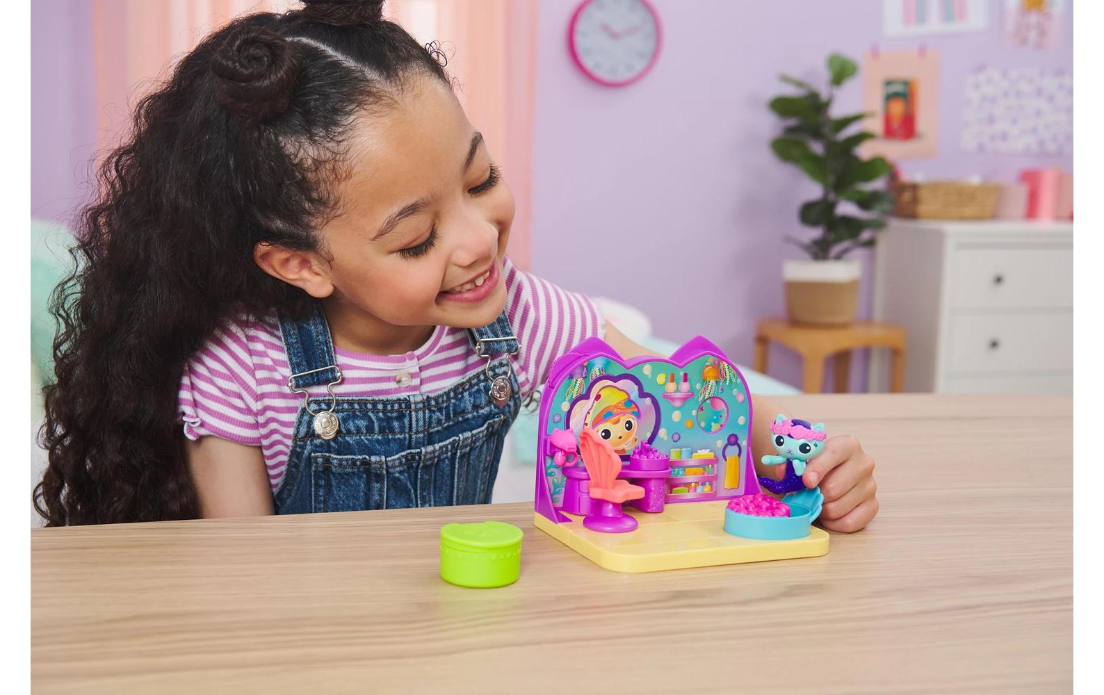 Gabby's Dollhouse Deluxe Room MerCat Spa AdventuresGabby's Dollhouse-Spielzeug für Kinder