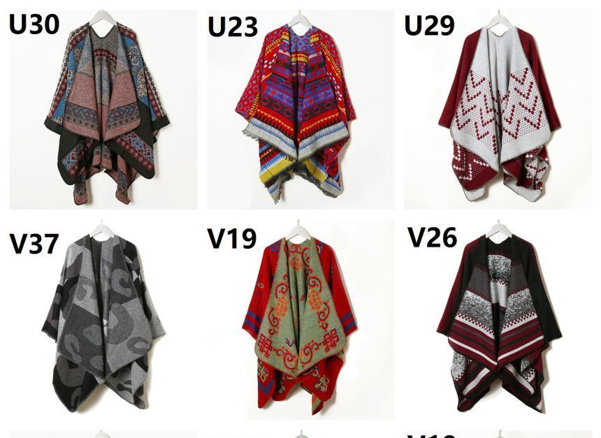 Dreamaway - Gebreide sjaal met print