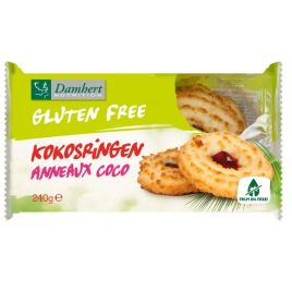 Damhert Nutrition Glutenvrije kokosringen met fruitvulling