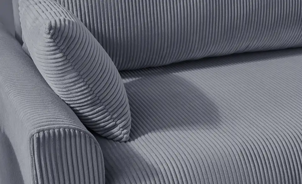 Ecksofa Malyn Anthrazit rechts