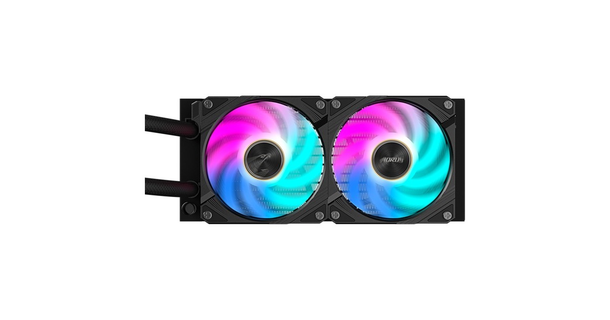 GIGABYTEAORUS WATERFORCE X II 240 waterkoeling  (Zwart)