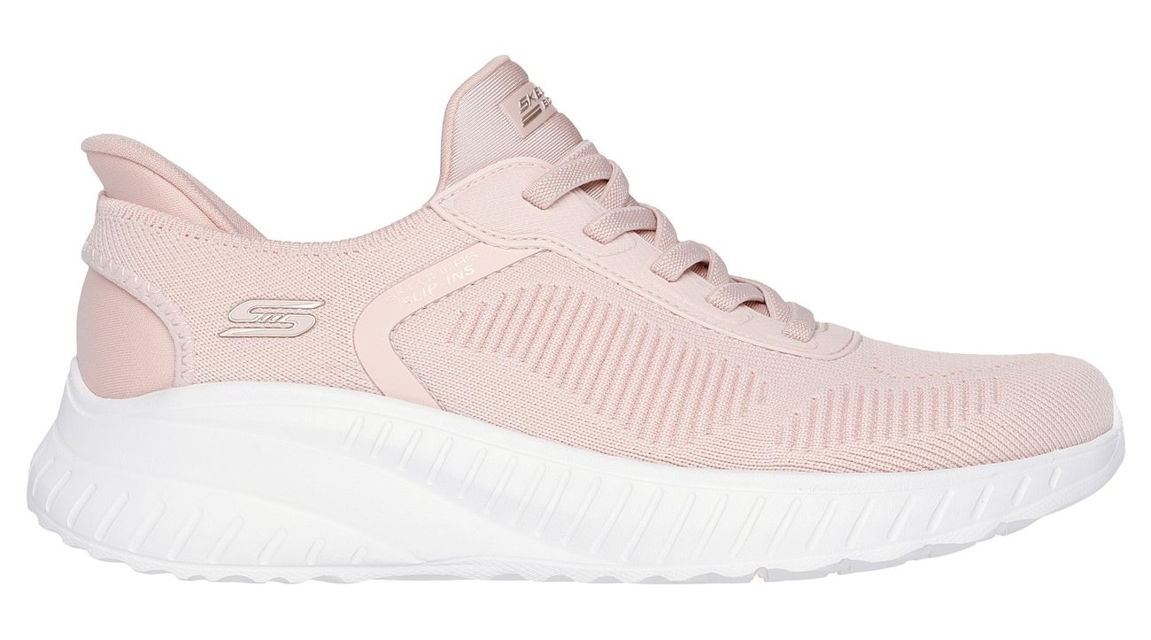 Skechers Slip-On Sneaker »BOBS SQUAD CHAOS-CURRENT MUSE«  , Slipper, Freizeitschuh in veganer Verarbeitung