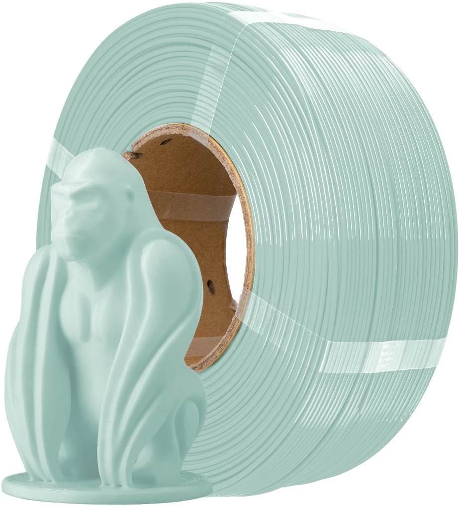 AzureFilm  PETG Hyper Speed Pastel Refill Mint Green, 1,75 mm / 1000 g    Universal PETG Filament ohne Spule