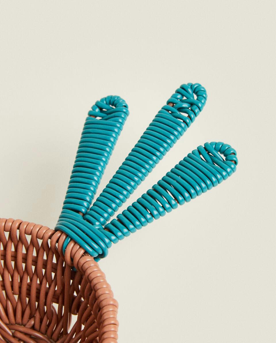 CESTA DECORATIVA DE CENOURAS
