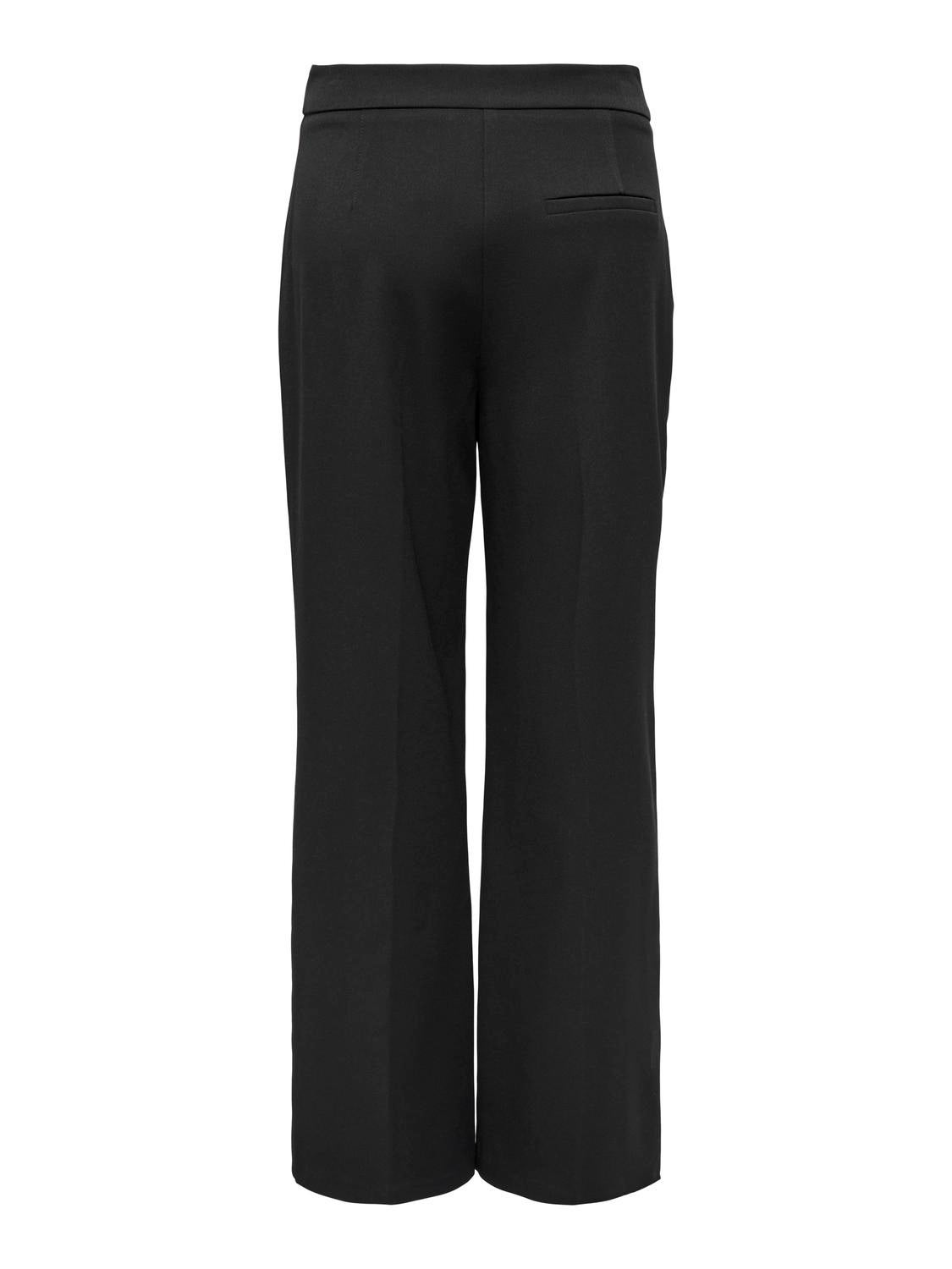 ONLMIA Gerade geschnitten Hose Black