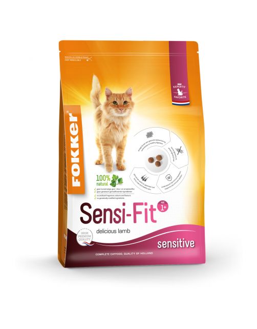 Fokker Cat Sensi-Fit Lam - Kattenvoer
