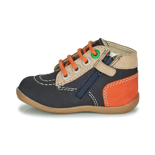 Kickers - BONZIP-2 - Marine / Beige / Orange