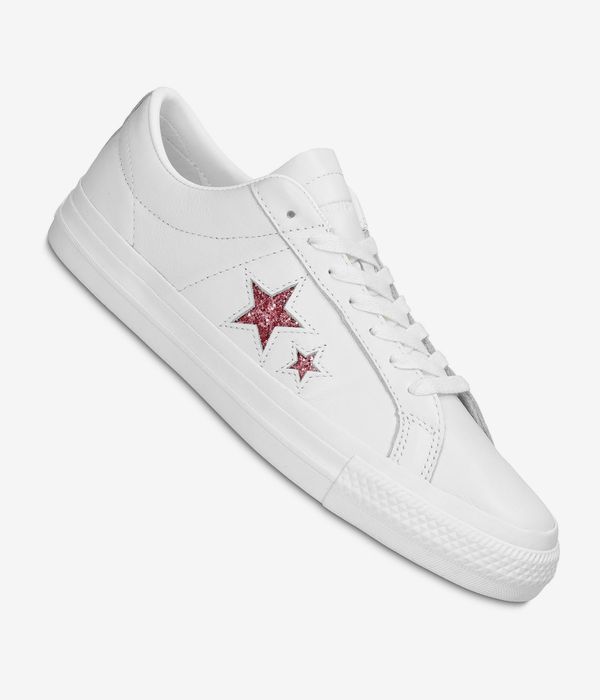 Converse x Turnstile One Star Pro Schuh (white pink white)