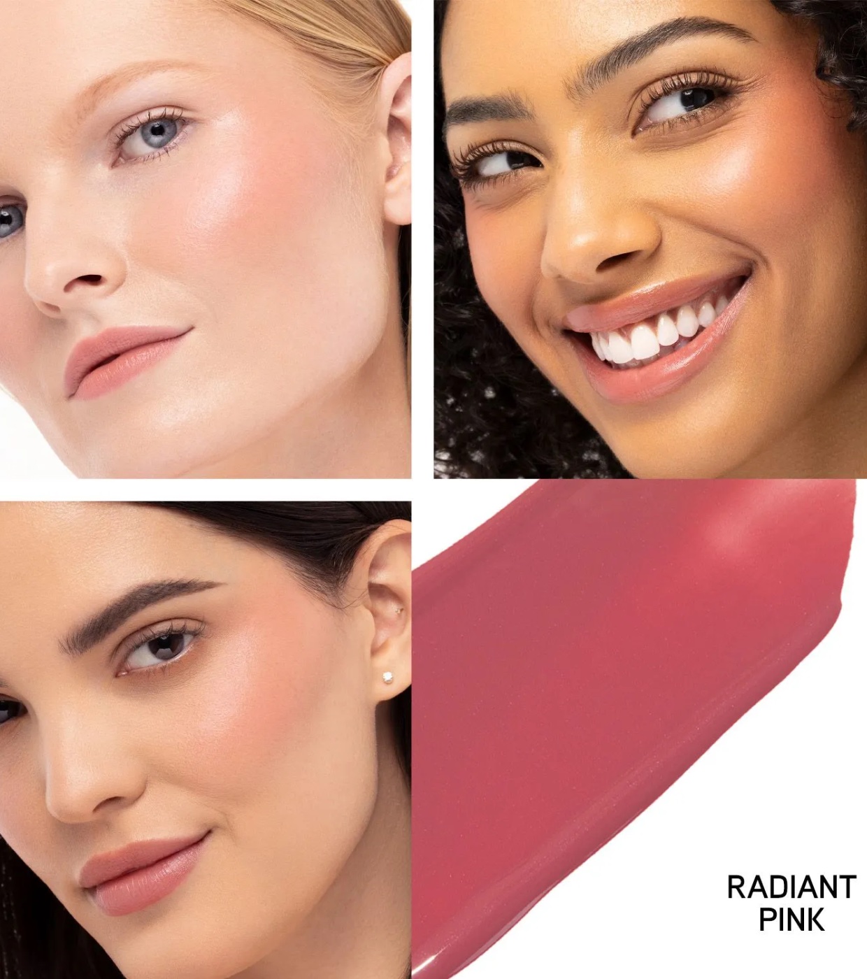 Physicians Formula - Tonalidade para lábios e bochechas Mineral Wear Diamond Filler - Radiant Pink