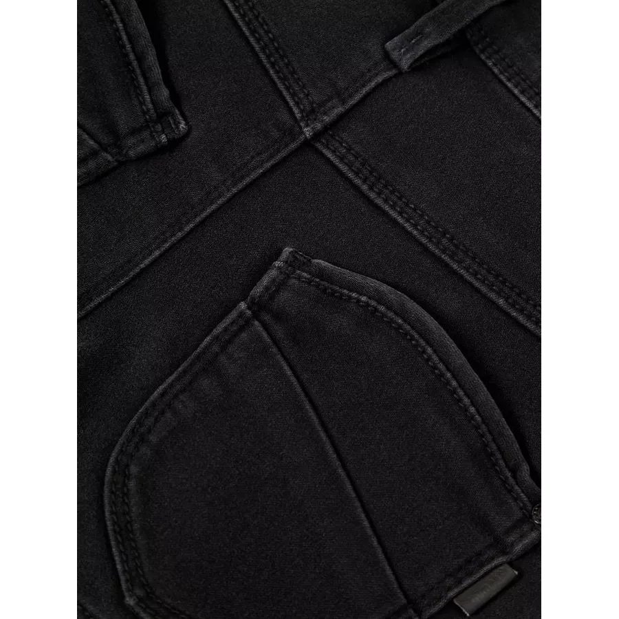 name it Girls Jeans Shorts Salli black denim
