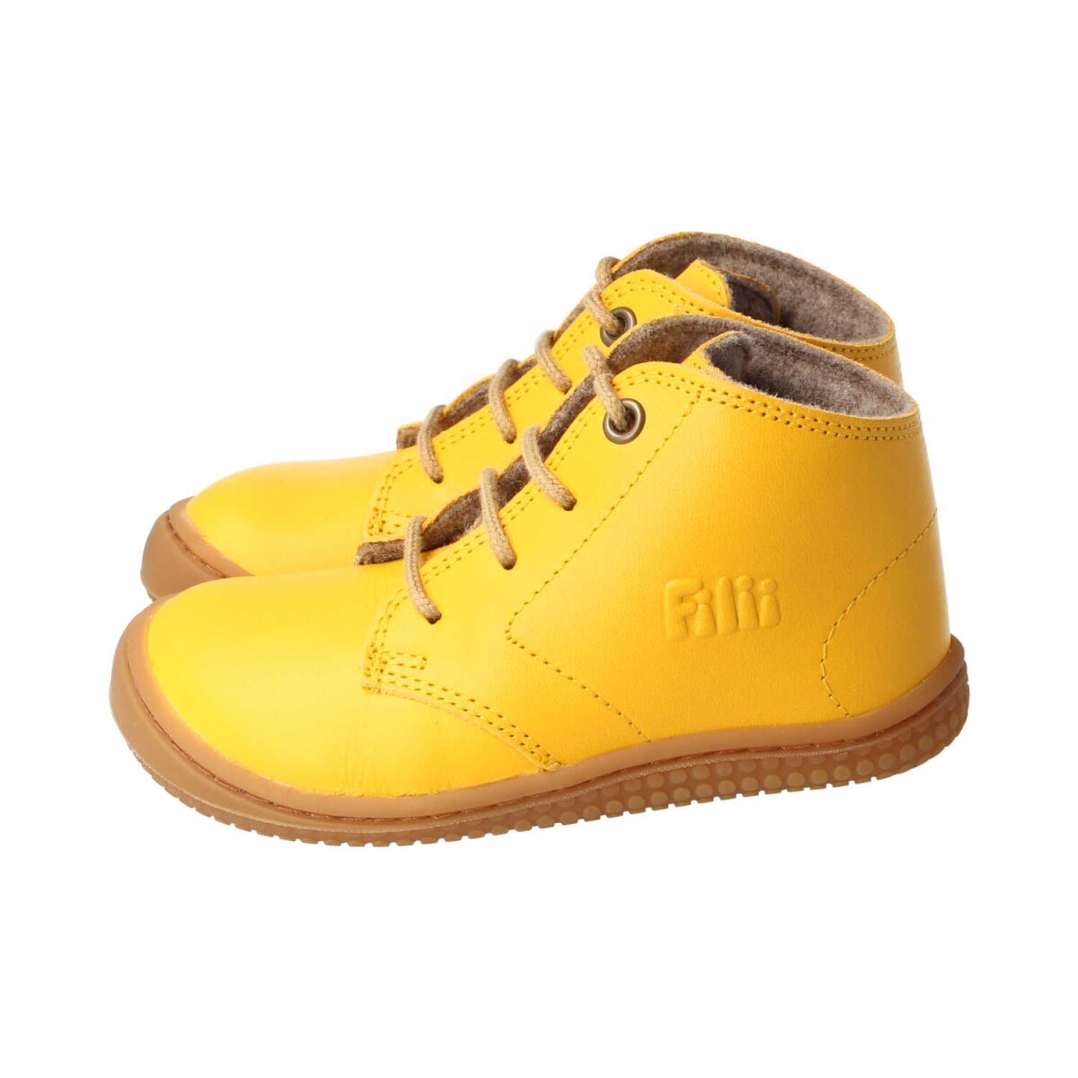 MB4211-F4 mustard SOFT-TOE BIO nappa fleece laces Weite/M