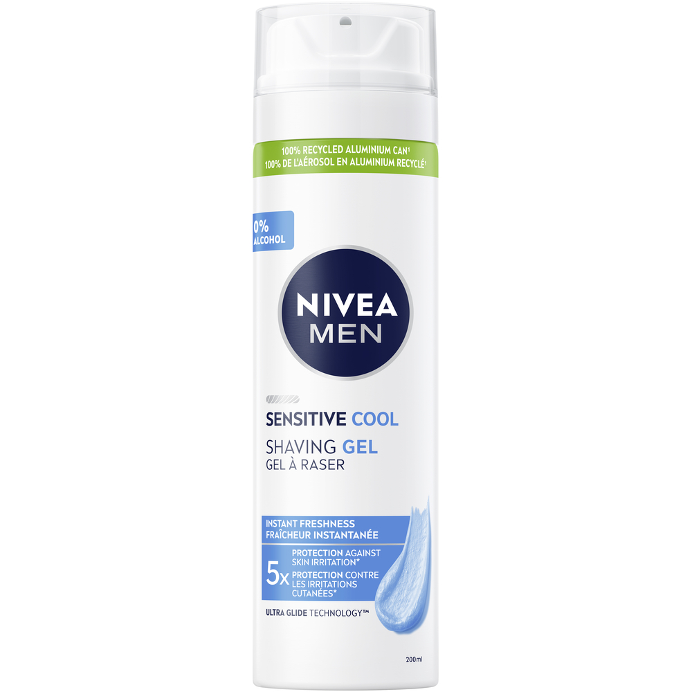 Nivea MEN Rasiergel<br>200 ml, Dose, Gel, Sensitive Cool