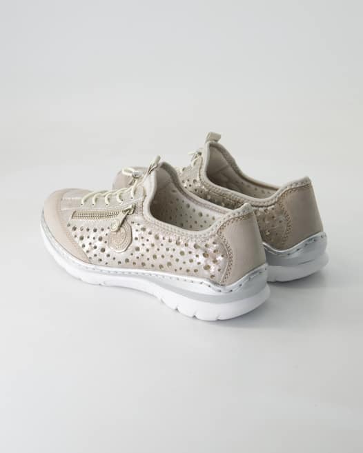 Rieker Eagle Sneaker in Beige
